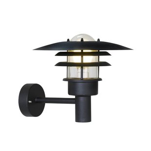 Nordlux Lønstrup - buiten wandverlichting - 32 x 28,5 cm - IP44 - zwart