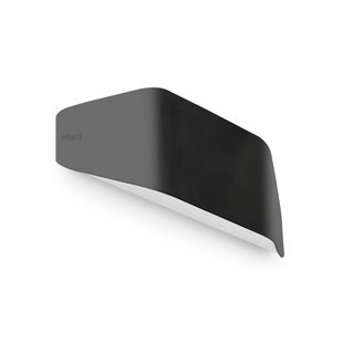 Faro Future - wandverlichting - 31,5 x 7 x 13,5 cm - IP44 - donkergrijs