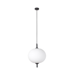 Faro Saigon - hanglamp kegel dop - Ø 45 x 45 cm - IP65 - mat wit