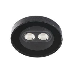 Faro Tras - grondspot voor buiten met kantelbare lichtbundel - Ø 9,2 x 5,6 cm - 4W LED incl. - IP67 - zwart