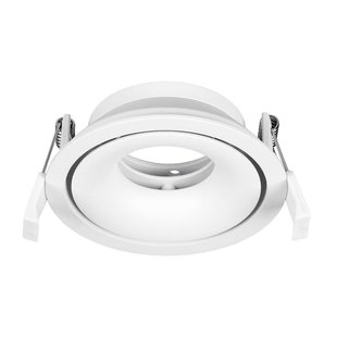 Nova Luce Enzo - inbouwspot - Ø 105 mm, Ø 100 mm inbouwmaat - wit