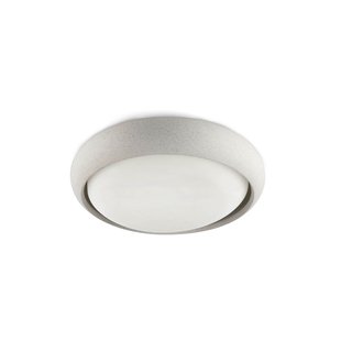 Faro Anga - plafondlamp - Ø 26,7 x 9 cm - 24W LED incl. - IP44 - beige