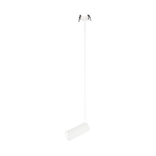 Nova Luce Brando - hanglamp - Ø 6 x 85 cm - wit