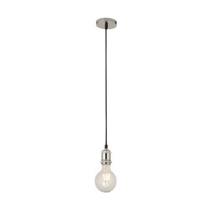Searchlight Suspension - hanglamp - Ø 9,8 x 150 cm - chroom