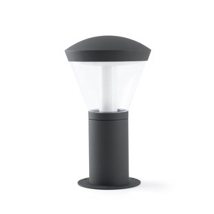 Faro Shelby - tuinpaal - Ø 19 x 33 cm - 10W LED incl. - IP65 - donkergrijs