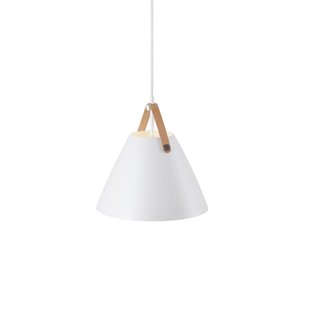 Design for the People Strap 27 - hanglamp - Ø 27 x 334,55 cm - wit