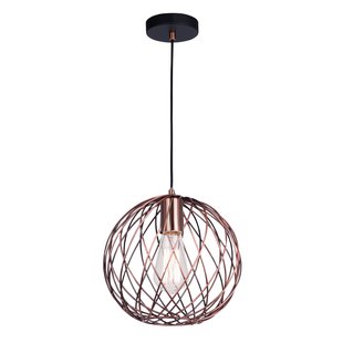 Nova Luce Eriberto - hanglamp - Ø 25 x 150 cm - roest koper