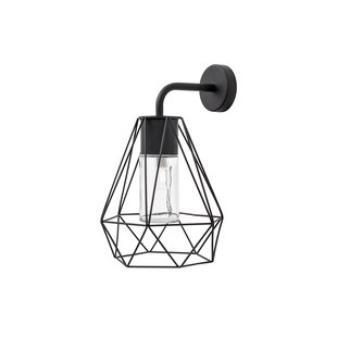Nova Luce Isidora - buiten wandverlichting - 25 x 27 x 40 cm - IP54 - zwart