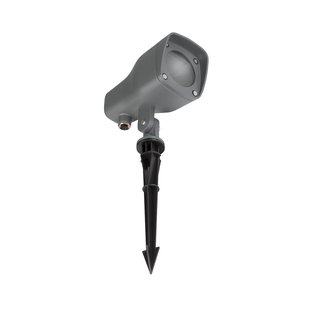 Nova Luce Inside - grondspot op piek - 36 cm - IP54 - donkergrijs