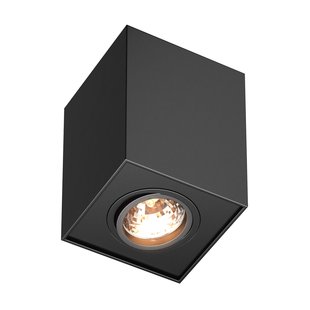 Zuma Line Quadro - opbouwspot - 9,6 x 9,6 x 12 cm - zwart