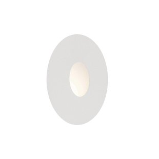 Nova Luce Passaggio - inbouw wandverlichting - Ø 37 mm, Ø 32 mm inbouwmaat - 1W LED incl. - IP54 - wit