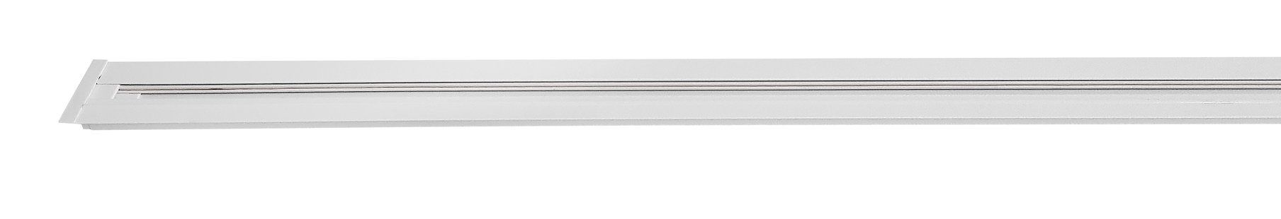 Nova Luce Track - inbouw 1-fase railsysteem - 200 cm - wit