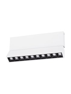Nova Luce Pad - plafondlamp - 27,5 x 4 x 12,2 cm - 15W LED incl. - wit