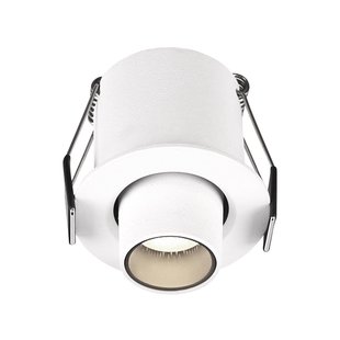 Nova Luce Desert - spot - Ø 5,2 x 6,8 cm - 3W LED incl. - wit