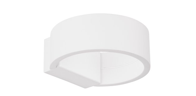 Nova Luce Enna - wandverlichting - 13,5 x 13,5 x 5 cm - 6W LED incl. - zandwit