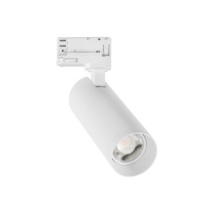 Nova Luce Monvel - 3-fase railspot - 7 x 6 x 15 cm - 15W LED incl. - zandwit