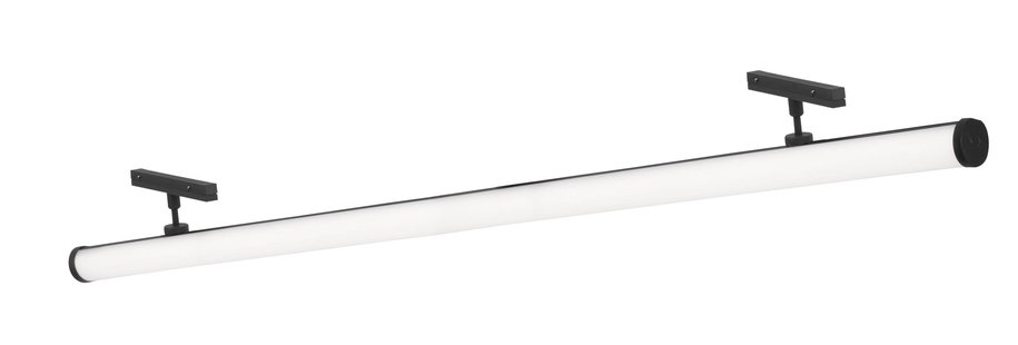 Nova Luce Planet 48V - rail armatuur - 150 x 12 cm - 38W dimbare LED incl. - roteerbaar - warm wit