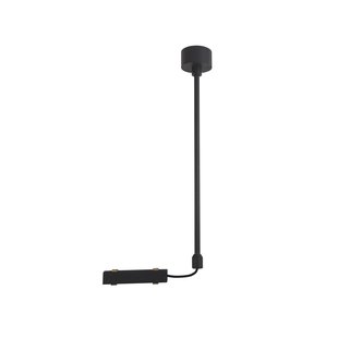 Nova Luce Tint - connector buis - Ø 6 x 37,3 cm - zandzwart