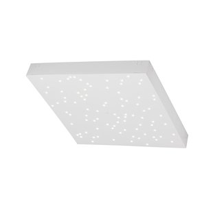 Nova Luce Cielo - plafondverlichting  - 30 x 30 x 4 cm - 8W dimbare LED incl. - wit