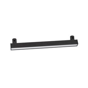 Nova Luce Nox - lichtpunt magnetisch railsysteem - 45,4 x 7,4 cm - 15W LED incl. - zandzwart