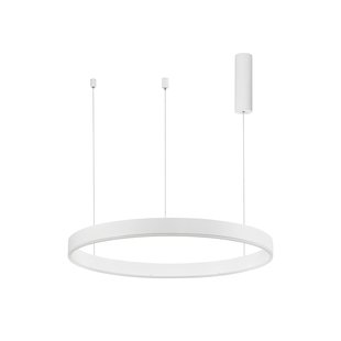 Nova Luce Motif - hanglamp - Ø 80 x 120 cm - 48W dimbare LED incl. - zandwit