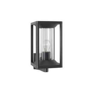 Nova Luce Loeve - buiten wandverlichting - 14,5 x 21,5 x 27,6 cm - IP65 - antraciet