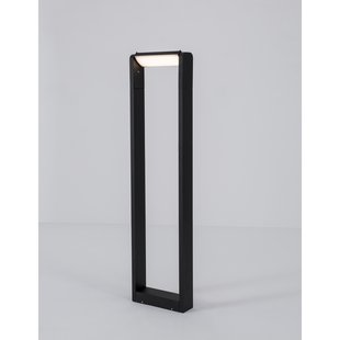 Nova Luce Volver - tuinpaal - 20 x 6 x 80 cm - 6W LED incl. - IP54 - zwart