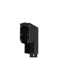 Nova Luce Ultra Slim - opbouw magnetische rail - verticale 90 graden connector - 5,1 x 5,1 cm - zwart