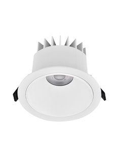 Nova Luce Brady - inbouwspot - Ø 14 x 9 cm - Ø 130 mm inbouwmaat - 20W LED incl. - IP67- wit