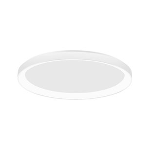 Nova Luce Pertino - plafondverlichting - Ø 48 x 6 cm - 38W dimbare LED incl. - zandwit