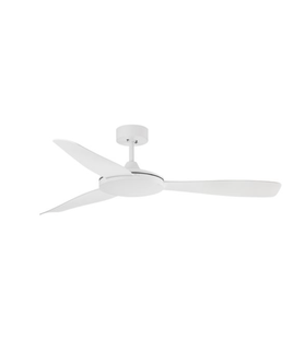 Nova Luce Blaire - Plafondventilator met afstandsbediening - Ø 132 x 42 cm - 38W incl. - wit