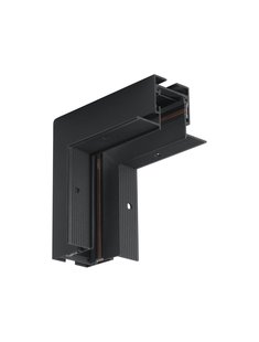 Nova Luce V-Connector - hoekverbinder voor verzonken magnetisch profiel - 10,5 x 6,5 x 3,9 cm - zandzwart