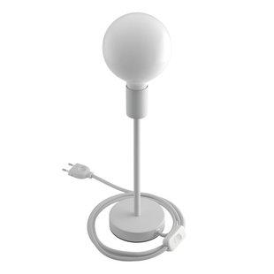 Creative Cables Alzaluce - tafellamp - Ø 12 x 34 cm - metaal - wit