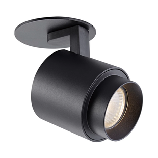 Zuma Line Scopy 1 - spot met opbouw- en inbouwrozet- 19,5 x 14,5 cm - zwart