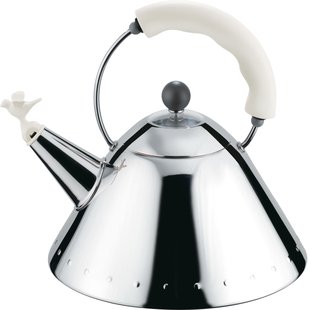 Alessi 9093 Fluitketel Wit