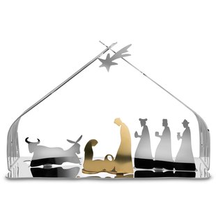 Alessi Bark Crib Roodtstal Staal
