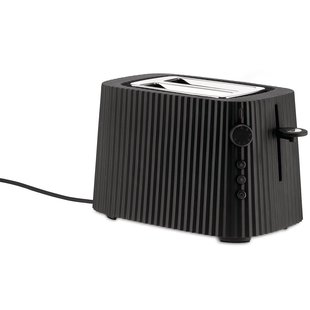 Alessi Pliss&eacute; Broodrooster Zwart