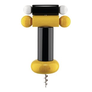 Alessi Sotsass Kurkentrekker Zwart