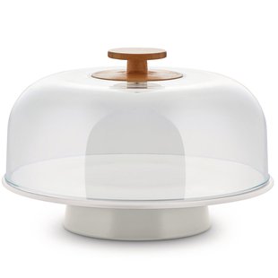 Alessi Mattina Taartplateau Op Voet&Oslash;31.5 Warm Grijs