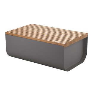 Alessi Mattina Bewaartrommel Donker Grijs