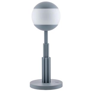 Alessi ARLAMTAV By Aldo Rossi Tafellamp LED Oplaadbaar Grijs