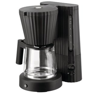 Alessi Plissé Koffiezetapparaat Zwart Alessi Plissé Koffiezetapparaat Zwart