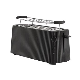 Alessi Pliss&eacute; Broodrooster Lang Zwart