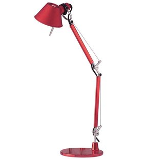 Artemide Tolomeo Micro Bureaulamp Retrofit Rood