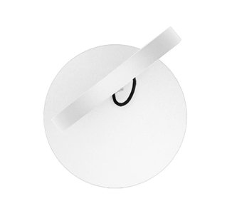 Artemide Demetra Faretto Wandlamp LED Met Schakelaar 3000K Wit