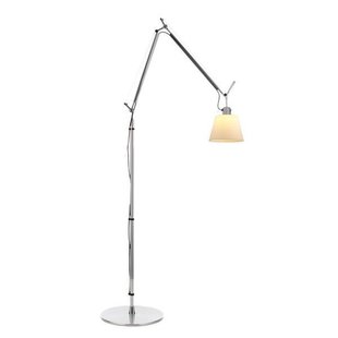 Artemide Tolomeo Basculante Terra Booglamp Perkament
