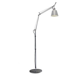 Artemide Tolomeo Basculante Terra Booglamp Grijs Satijn
