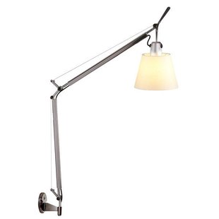 Artemide Tolomeo Basculante Wandlamp Perkament
