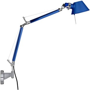 Artemide Tolomeo Micro Parete Wandlamp Retrofit Blauw
