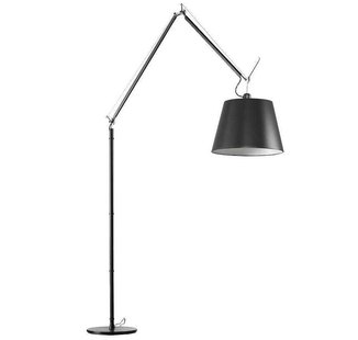 Artemide Tolomeo Mega Terra Booglamp LED 2700K Retro Snoerdimmer Zwart 36